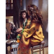 Anna In Yellow Kimono