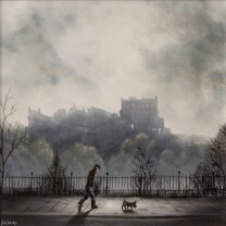 A Decent view of Edinburgh castle (Small Paper) (Breeze exclusive)