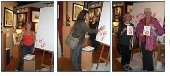 Customers Getting Their Hands On Art