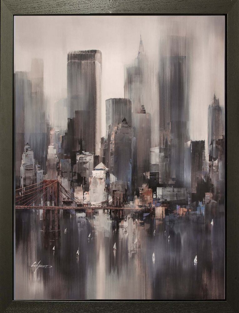 New York Heights - Hand Embellished