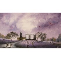 Flying over Calton hill (Breeze exclusive)