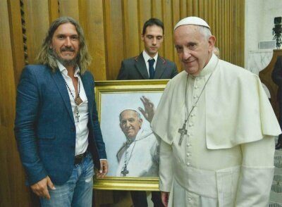 Fabian meets the Pope